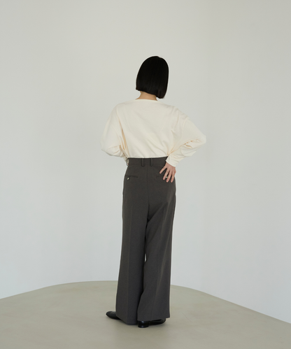 ≪通常販売≫two tuck slacks（ツータックスラックス）