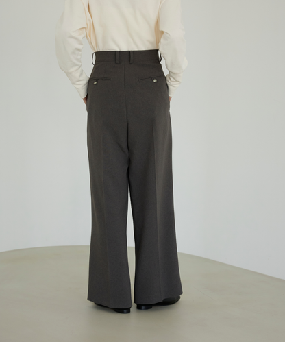 ≪通常販売≫two tuck slacks（ツータックスラックス）