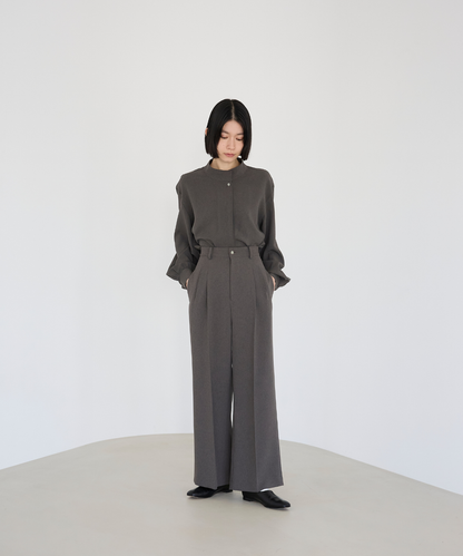 ≪通常販売≫two tuck slacks（ツータックスラックス）