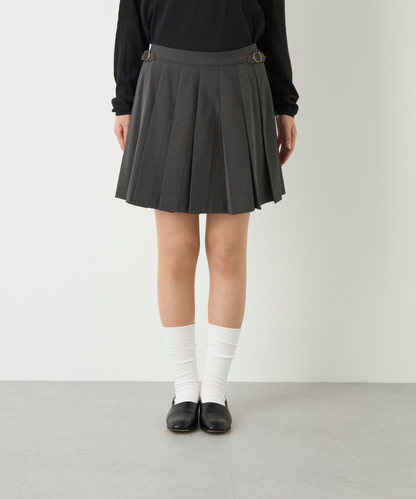 ≪通常販売≫adjust pleats mini skirt（アジャストプリーツミニスカート）≪2025年1月31日15:00販売開始≫