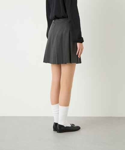 ≪通常販売≫adjust pleats mini skirt（アジャストプリーツミニスカート）≪2025年1月31日15:00販売開始≫