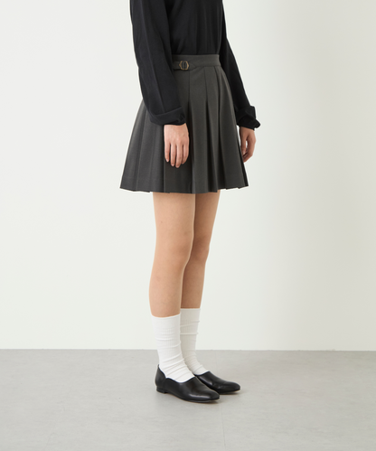 ≪通常販売≫adjust pleats mini skirt（アジャストプリーツミニスカート）≪2025年1月31日15:00販売開始≫