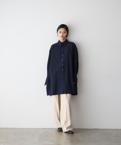 ≪通常販売≫shirt collar toro blouse（シャツカラートロブラウス）≪2025年9月17日15:00販売開始≫