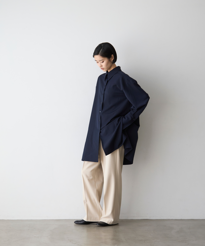 ≪通常販売≫shirt collar toro blouse（シャツカラートロブラウス）≪2025年9月17日15:00販売開始≫