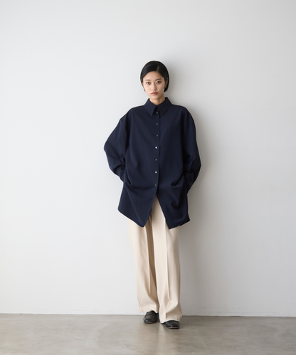 ≪通常販売≫shirt collar toro blouse（シャツカラートロブラウス）≪2025年9月17日15:00販売開始≫