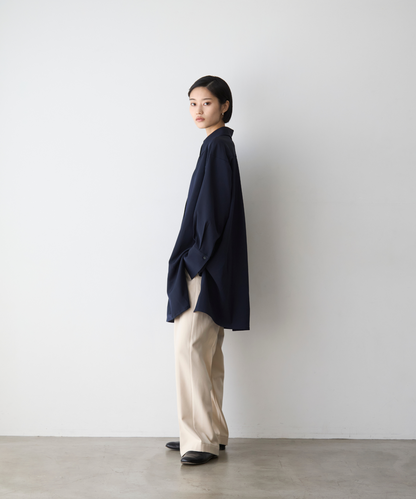 ≪通常販売≫shirt collar toro blouse（シャツカラートロブラウス）≪2025年9月17日15:00販売開始≫