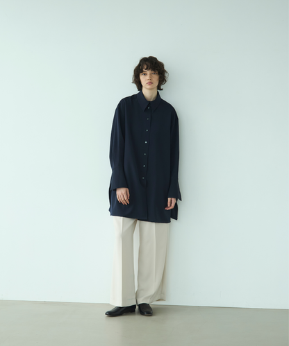 ≪web展示会≫shirt collar toro blouse（シャツカラートロブラウス）≪2025年2月3日12:00販売開始≫≪2025年9月発送予定≫