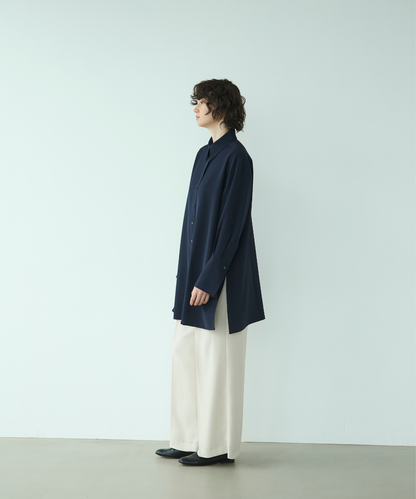 ≪web展示会≫shirt collar toro blouse（シャツカラートロブラウス）≪2025年2月3日12:00販売開始≫≪2025年9月発送予定≫