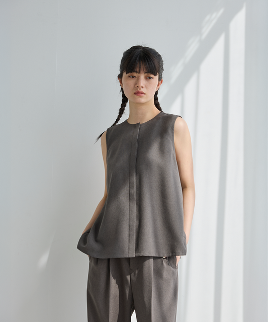 ≪通常販売≫no sleeve easy blouse （ノースリーブイージーブラウス）≪2026年5月27日12:00販売開始≫
