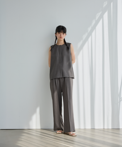 ≪通常販売≫no sleeve easy blouse （ノースリーブイージーブラウス）