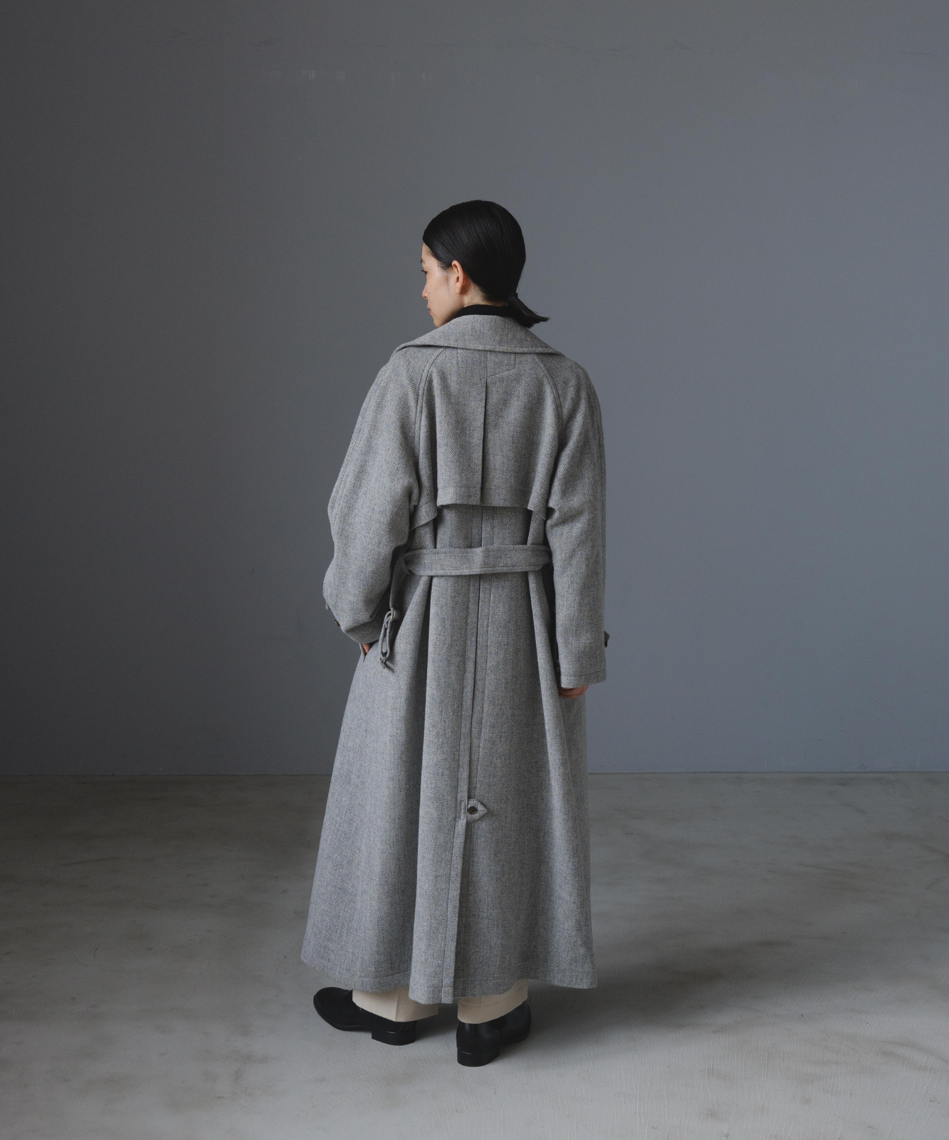 THE TOE コート トレンチコート グレー Kensington Trench Coat – THE