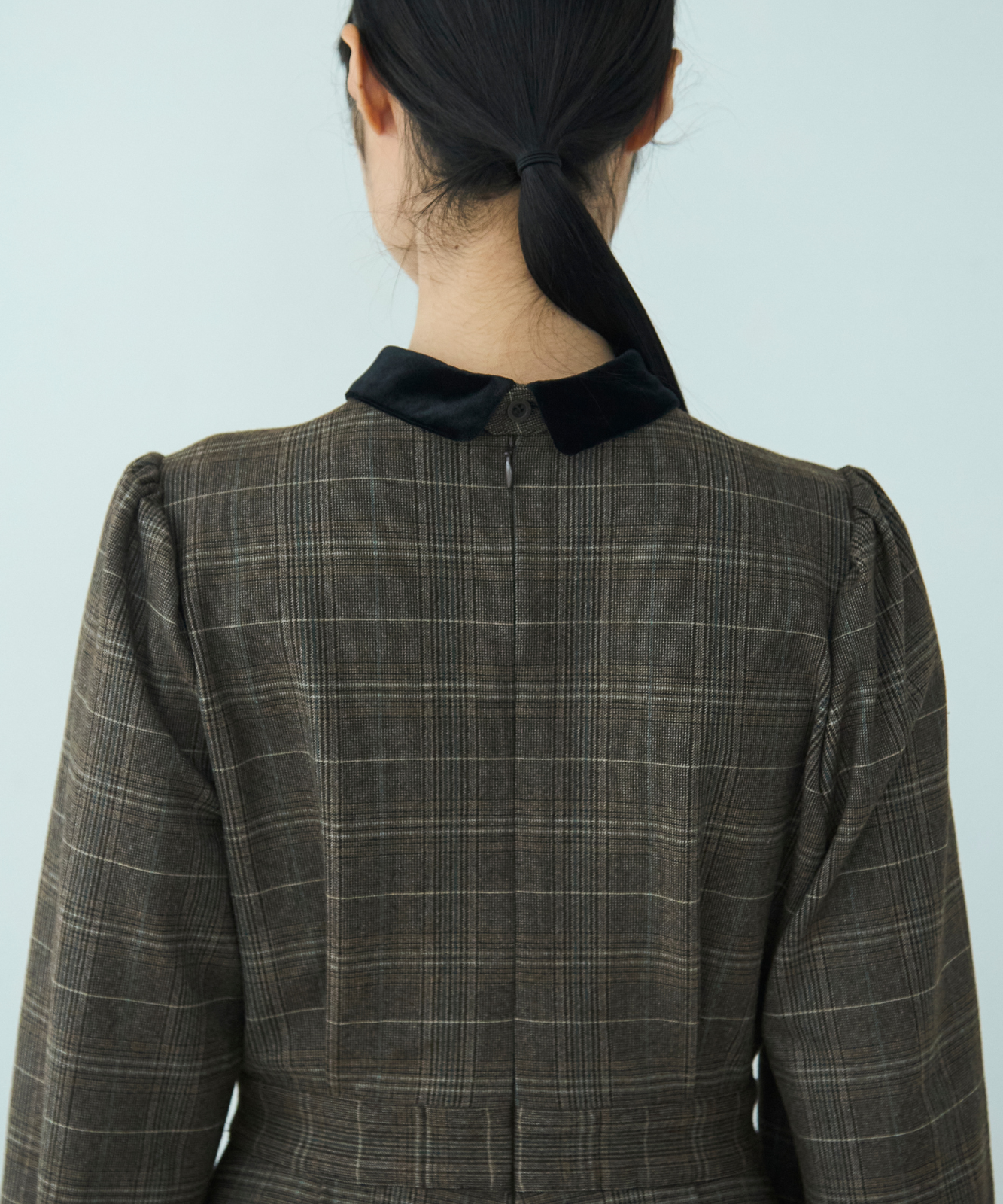 ≪通常販売≫glen check bicolor one piece（グレンチェックバイカラーワンピース）≪2025年11月26日12:00販売開始≫