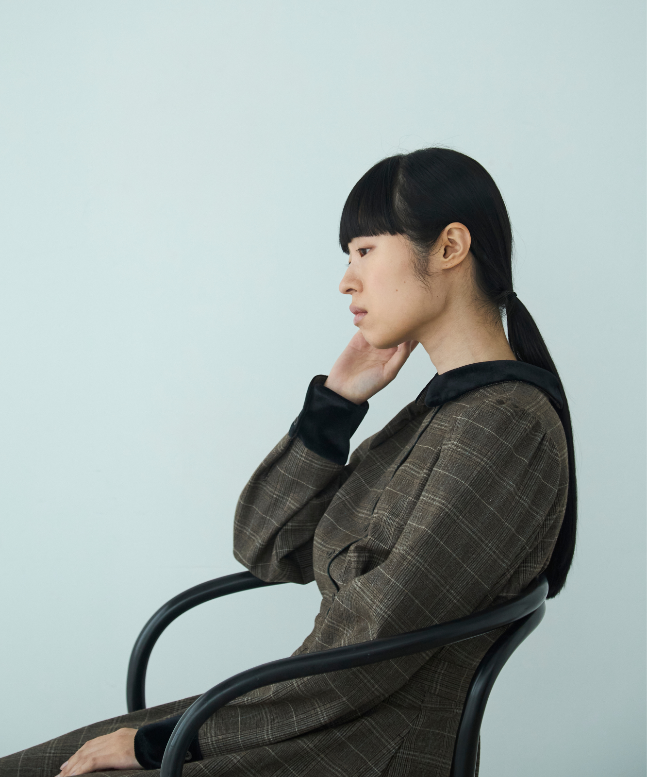 ≪通常販売≫glen check bicolor one piece（グレンチェックバイカラーワンピース）≪2025年11月26日12:00販売開始≫