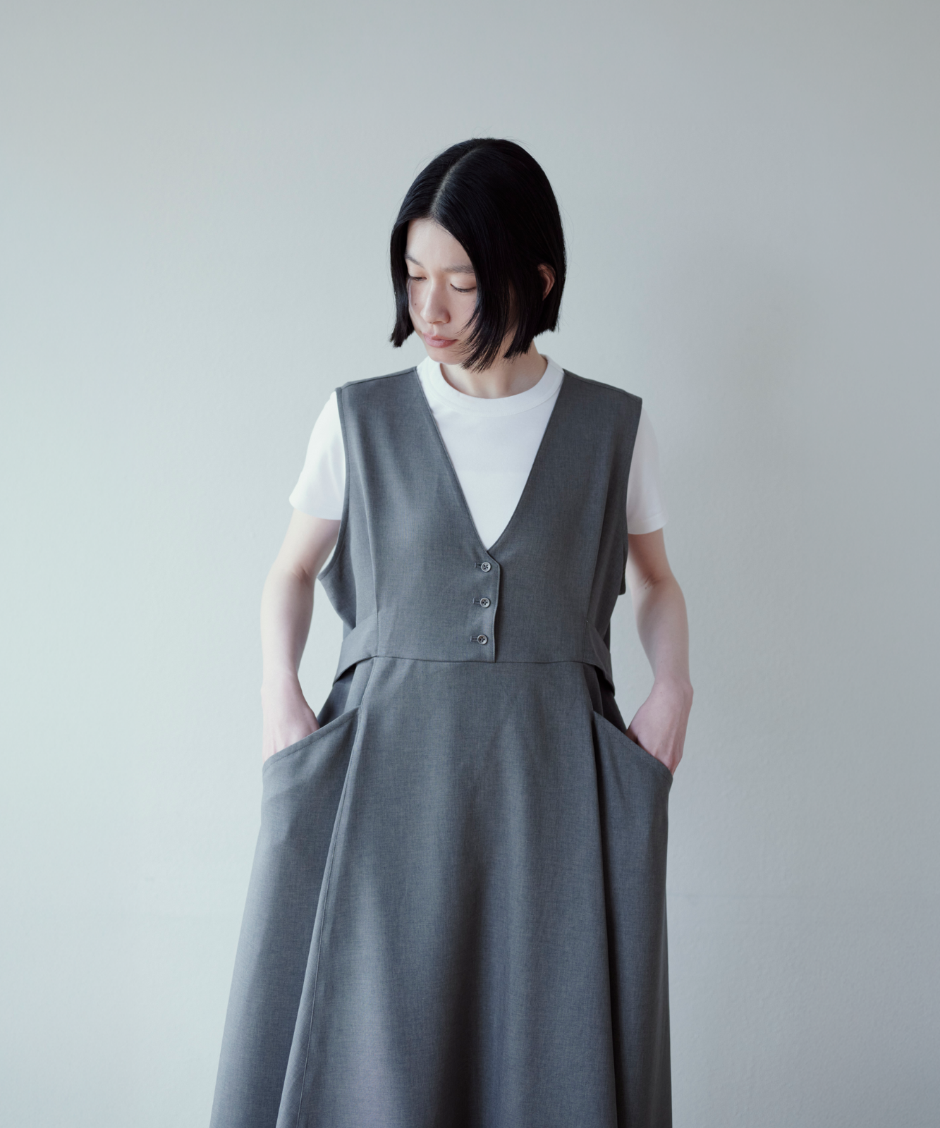 ≪通常販売≫classical easy jumper skirt （クラシカルイージージャンパースカート）