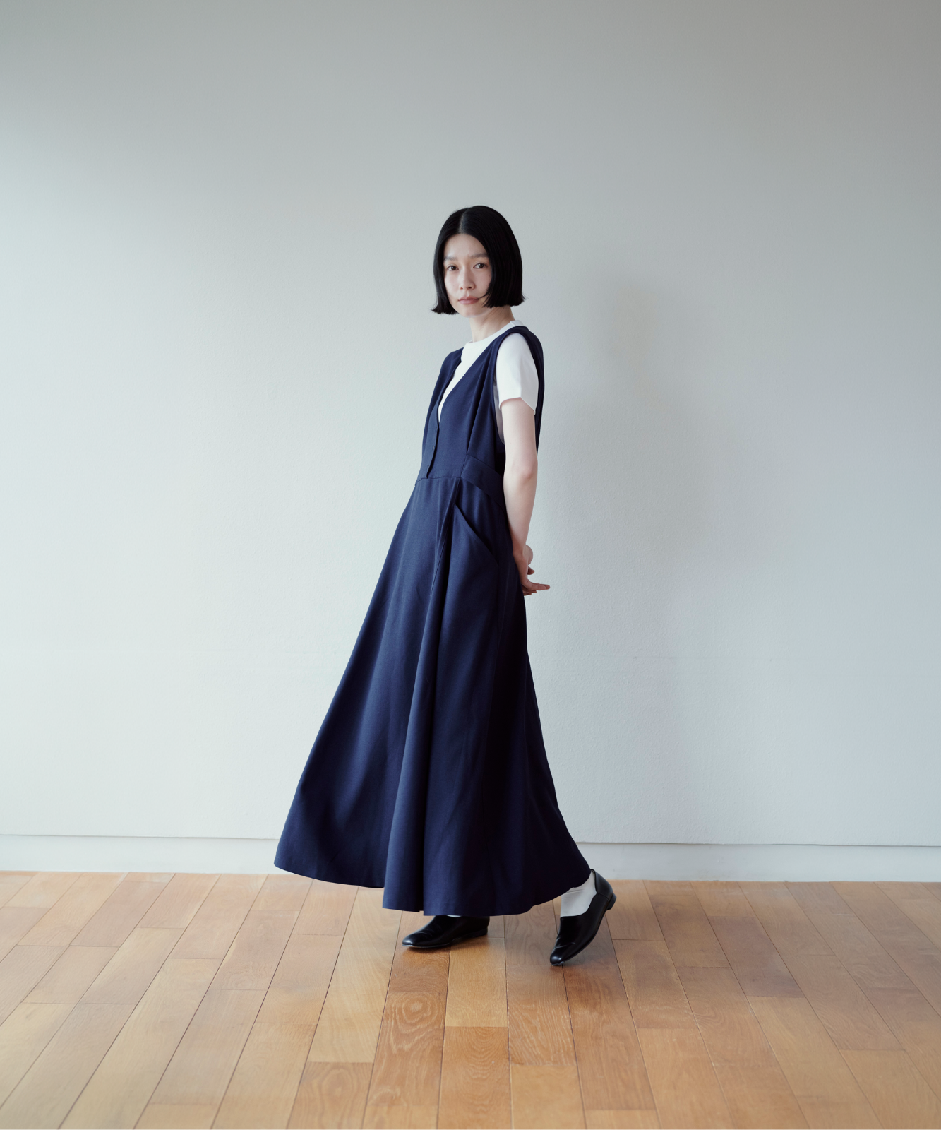 ≪通常販売≫classical easy jumper skirt （クラシカルイージージャンパースカート）