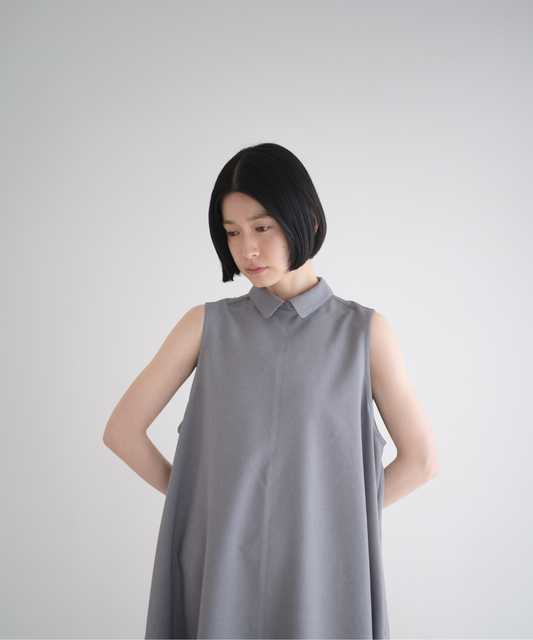 ≪通常販売≫easy classical no-sleeve dress（イージークラシカルノースリーブドレス）≪2026年7月3日12:00販売開始≫