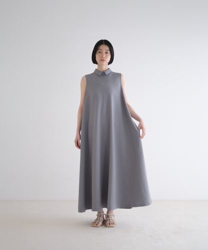 ≪通常販売≫easy classical no-sleeve dress（イージークラシカルノースリーブドレス）≪2026年7月3日12:00販売開始≫