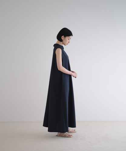 ≪通常販売≫easy classical no-sleeve dress（イージークラシカルノースリーブドレス）≪2026年7月3日12:00販売開始≫