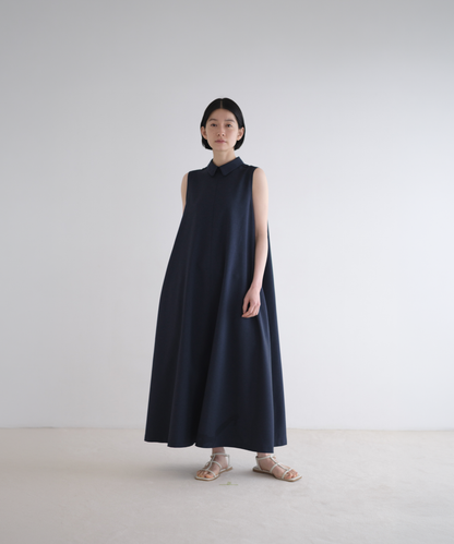 ≪通常販売≫easy classical no-sleeve dress（イージークラシカルノースリーブドレス）≪2026年7月3日12:00販売開始≫