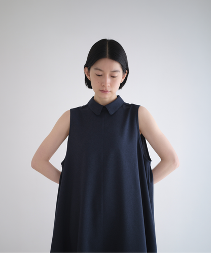 ≪通常販売≫easy classical no-sleeve dress（イージークラシカルノースリーブドレス）≪2026年7月3日12:00販売開始≫