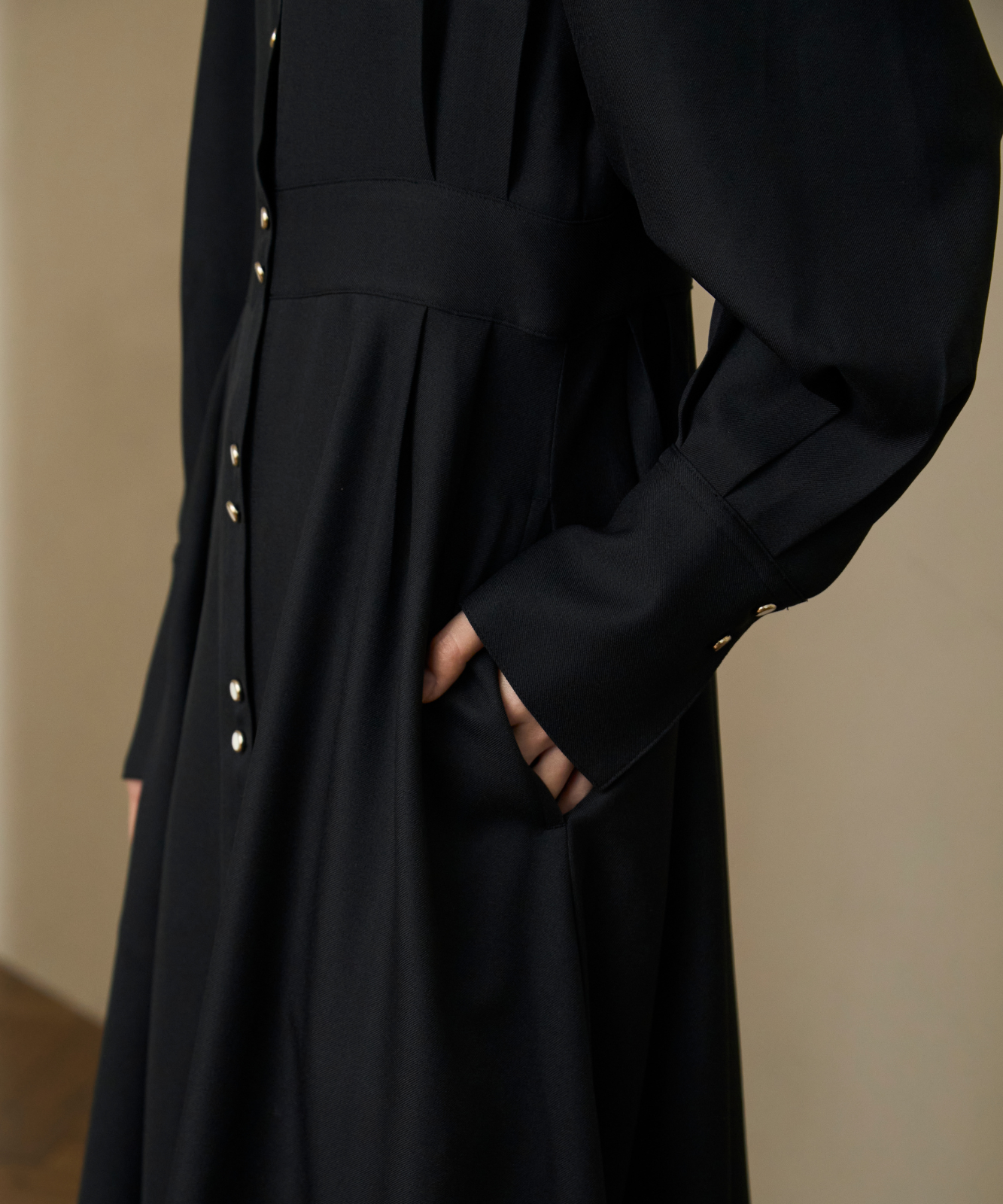 ≪通常販売≫【THE DRESS #67】twins button dress（ツインズ