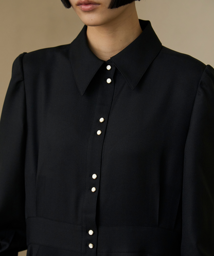 ≪通常販売≫【THE DRESS #67】twins button dress（ツインズボタンドレス）