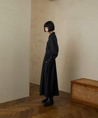 ≪通常販売≫【THE DRESS #67】twins button dress（ツインズボタンドレス）