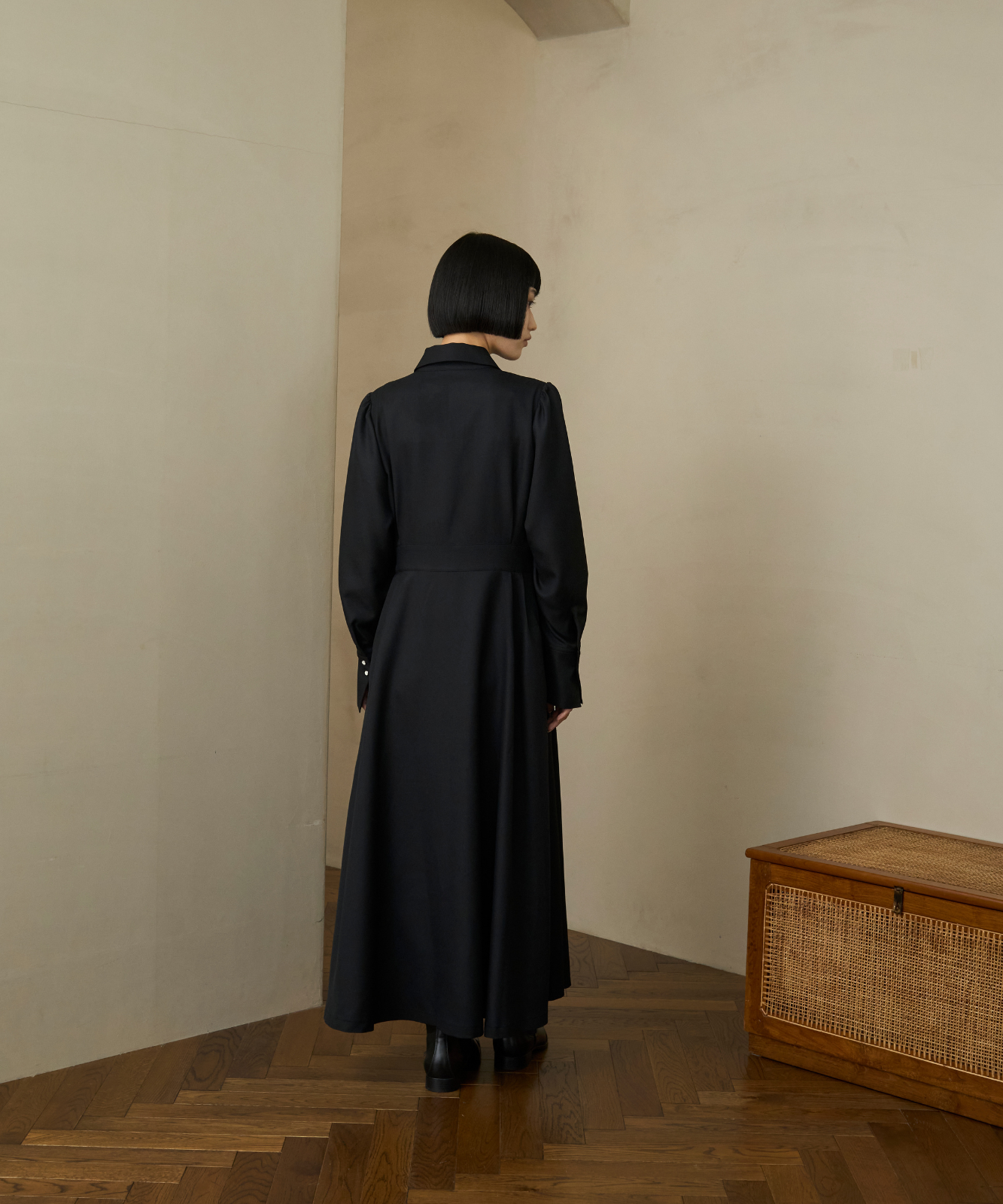 ≪通常販売≫【THE DRESS #67】twins button dress（ツインズボタンドレス）
