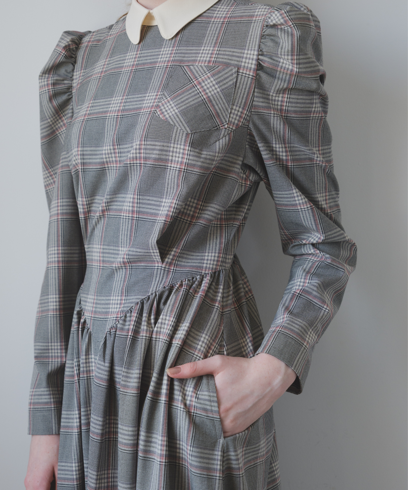 ≪予約販売≫charming pocket check dress（チャーミングポケットチェックドレス）≪2025年8月22日15:00販売開始≫≪2025年9月発送予定≫