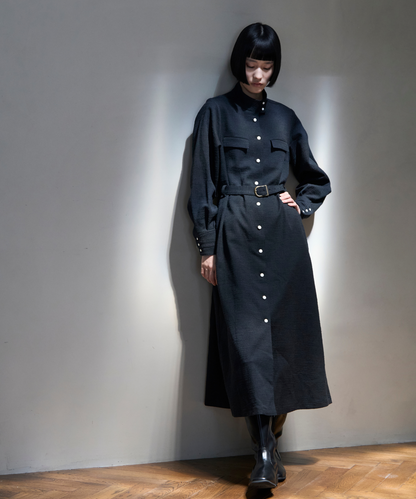 ≪予約販売≫belted tweed dress（ベルテッドツイードドレス）≪2025年9月26日15:00販売開始≫≪2025年10月発送予定≫
