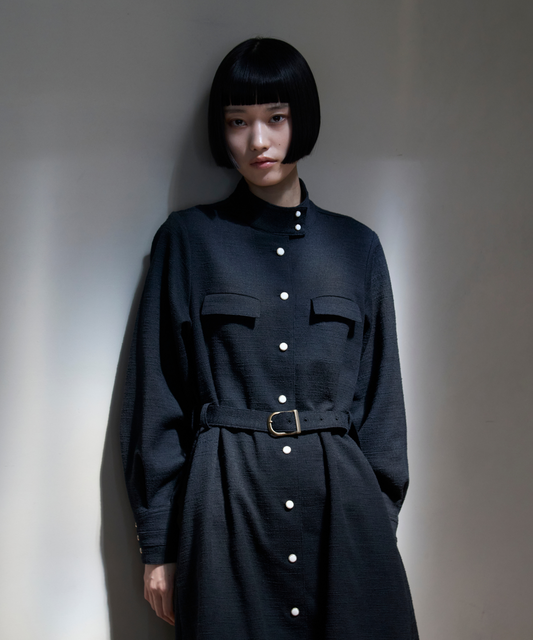 ≪予約販売≫belted tweed dress（ベルテッドツイードドレス）≪2025年9月26日15:00販売開始≫≪2025年10月発送予定≫