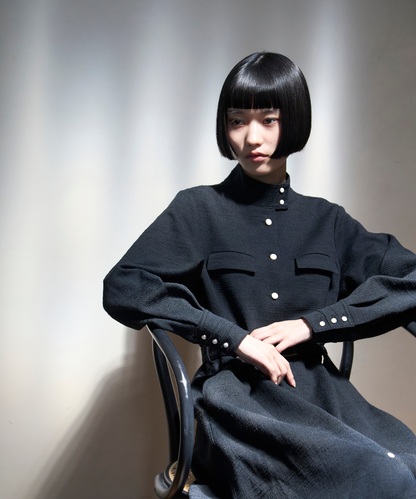 ≪予約販売≫belted tweed dress（ベルテッドツイードドレス）≪2025年9月26日15:00販売開始≫≪2025年10月発送予定≫