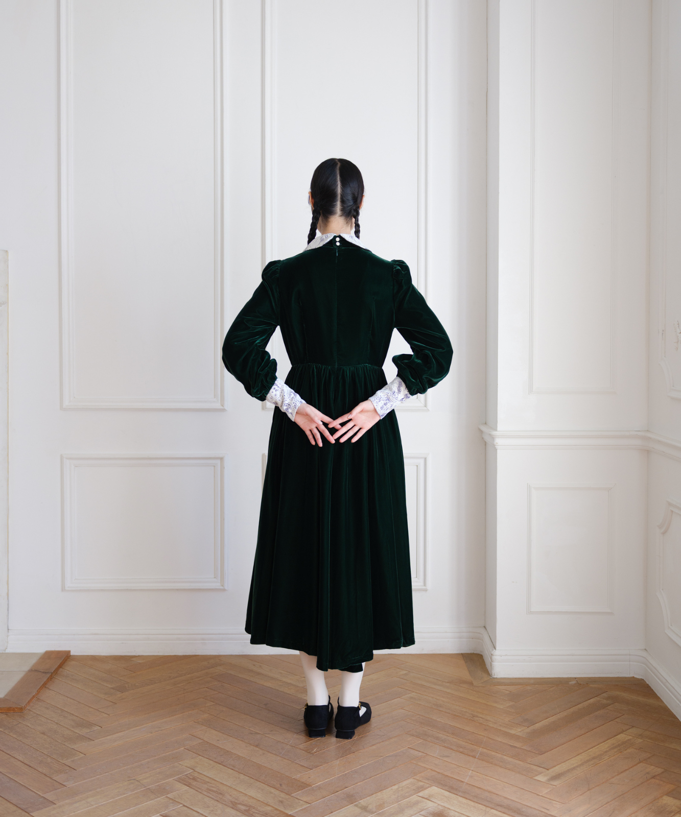 ≪通常販売≫green velvet dress(グリーンベルベットドレス) – THE ≪通常販売≫green velvet dress(グリーンベルベットドレス) – THE