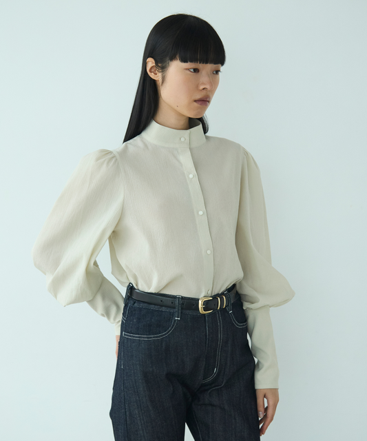 ≪web展示会≫stand collar classical blouse（スタンドカラークラシカルブラウス）≪2025年2月3日12:00販売開始≫≪2025年8月発送予定≫