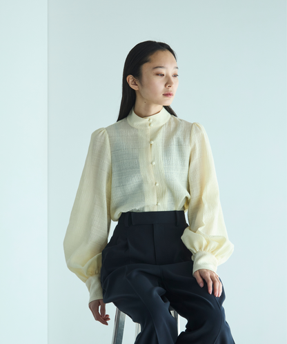 ≪web展示会≫oriental jacquard blouse（オリエンタルジャカードブラウス）≪2025年2月3日12:00販売開始≫≪2025年8月発送予定≫