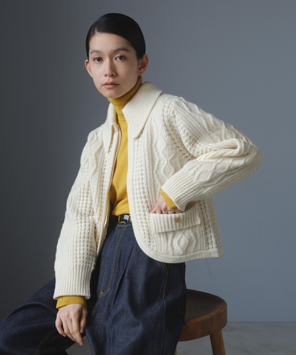 ≪通常販売≫knit jumper "lop"（ニットジャンパー”ロップ”）