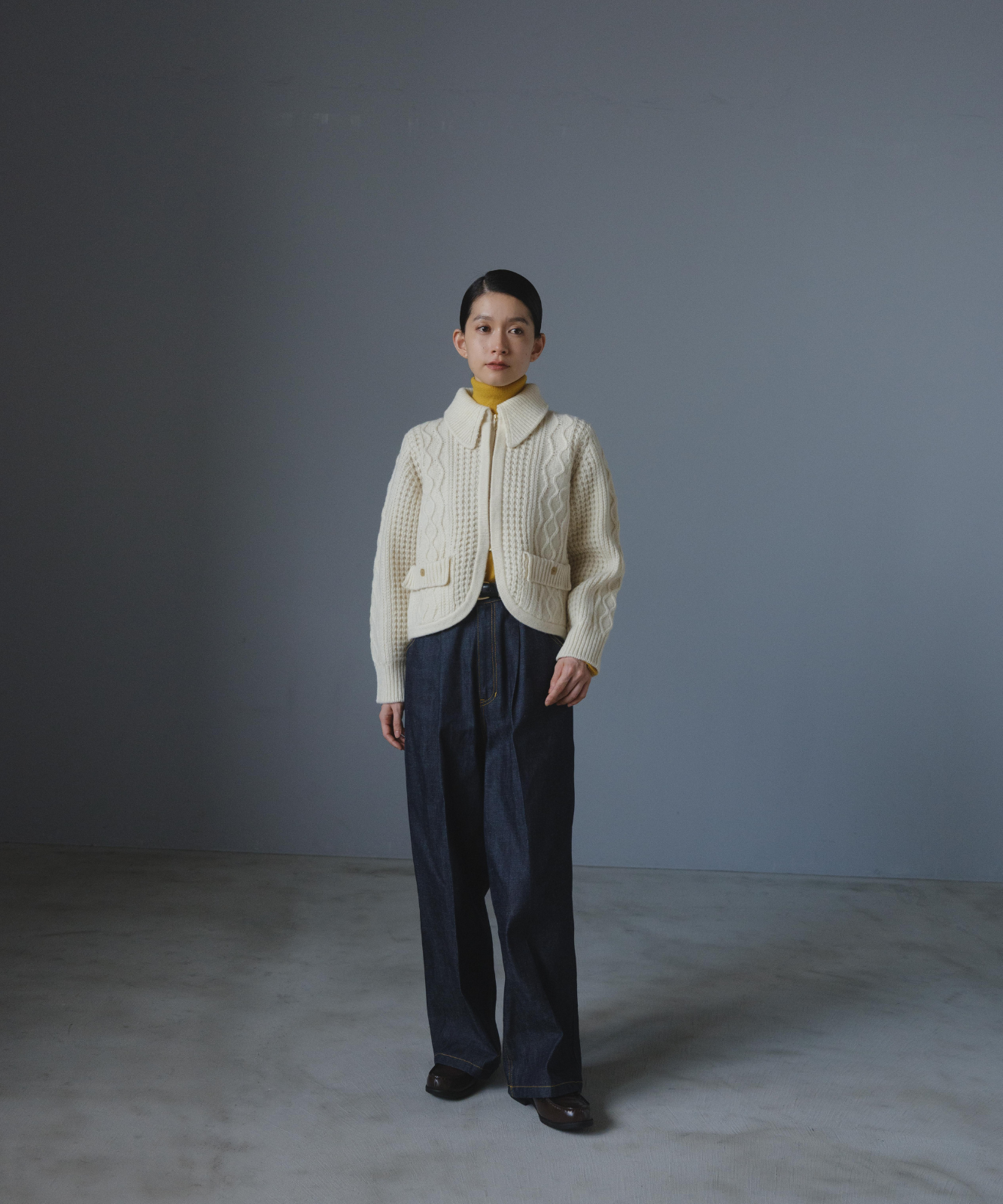 ≪通常販売≫knit jumper "lop"（ニットジャンパー”ロップ”）