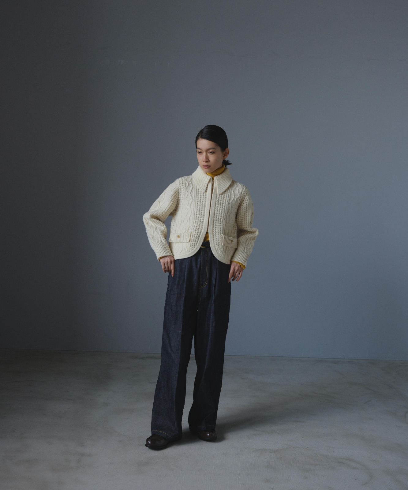 ≪通常販売≫knit jumper "lop"（ニットジャンパー”ロップ”）