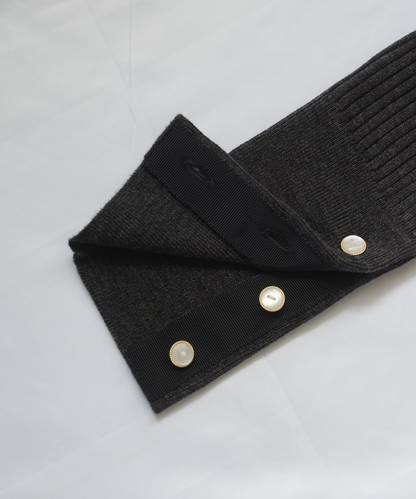 ≪通常販売≫knit polo cardigan（ニットポロカーディガン）