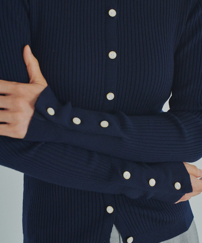≪通常販売≫knit polo cardigan（ニットポロカーディガン）≪2026年9月7日12:00販売開始≫