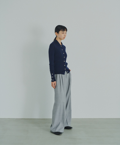 ≪通常販売≫knit polo cardigan（ニットポロカーディガン）≪2026年9月7日12:00販売開始≫