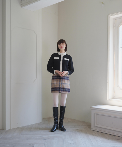 ≪通常販売≫classical bicolor cardigan（クラシカルバイカラーカーディガン）