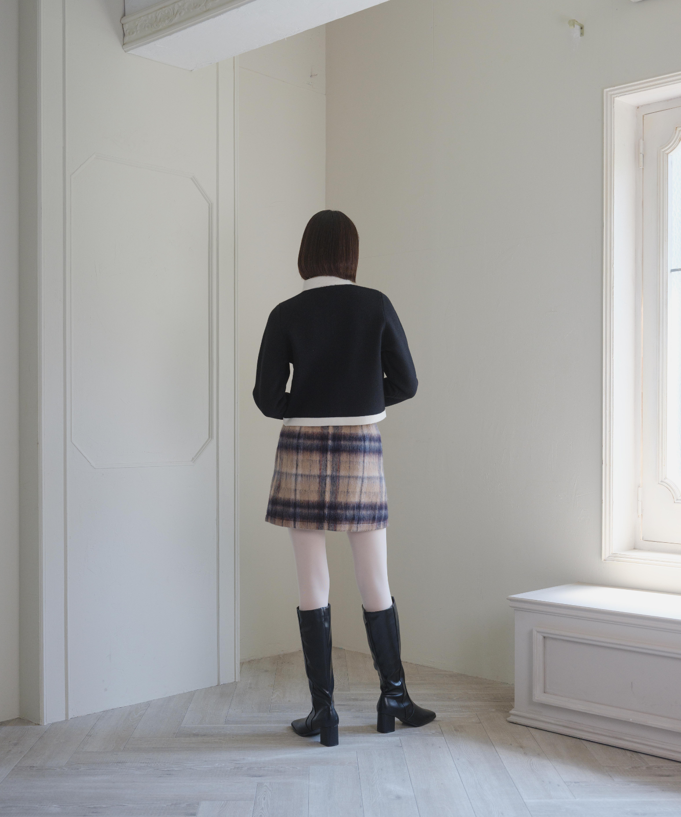 ≪通常販売≫classical bicolor cardigan（クラシカルバイカラーカーディガン）