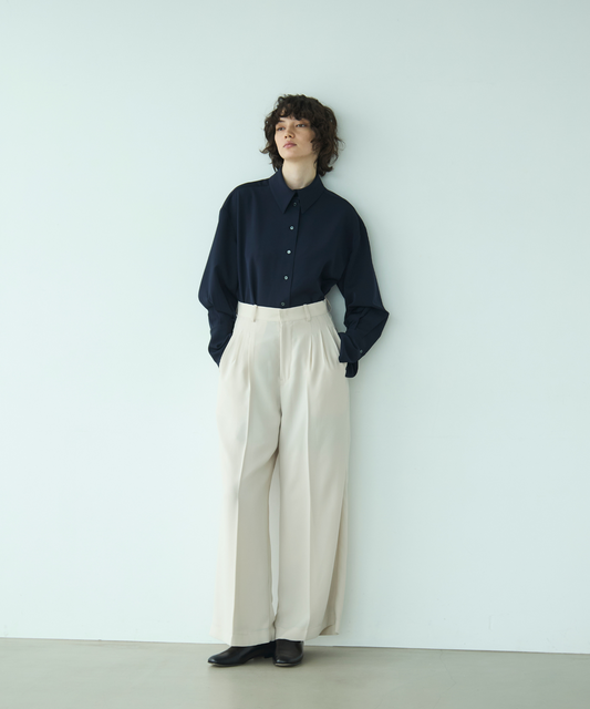 ≪web展示会≫three tuck easy wide pants（スリータックイージーワイドパンツ）≪2025年2月3日12:00販売開始≫≪2025年9月発送予定≫