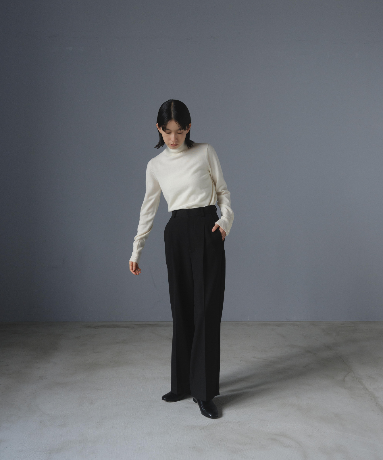 ≪通常販売≫wool like straight slacks（ウールライクストレートスラックス）≪2025年10月2日12:00販売開始≫