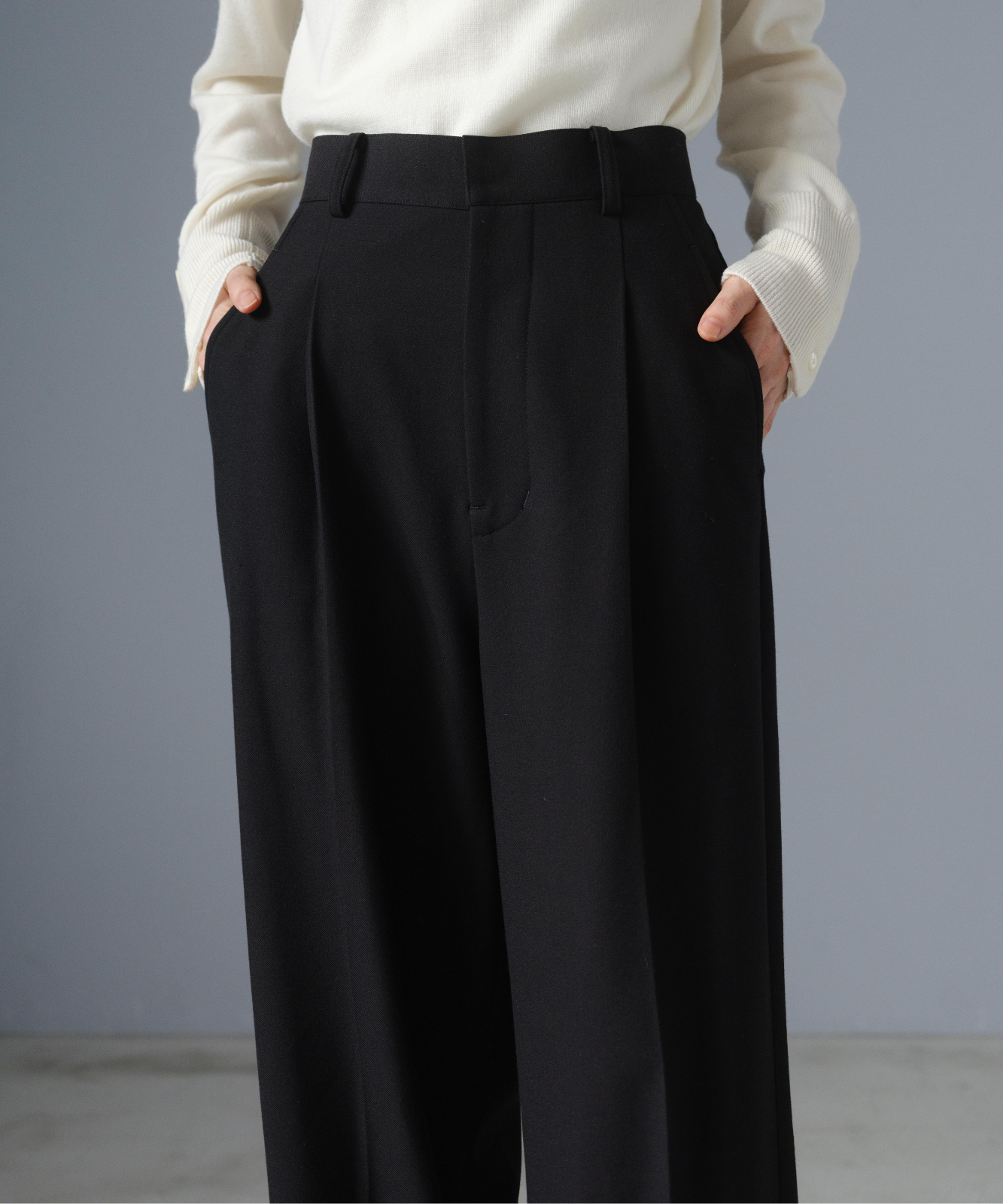 ≪通常販売≫wool like straight slacks（ウールライクストレートスラックス）≪2025年10月2日12:00販売開始≫