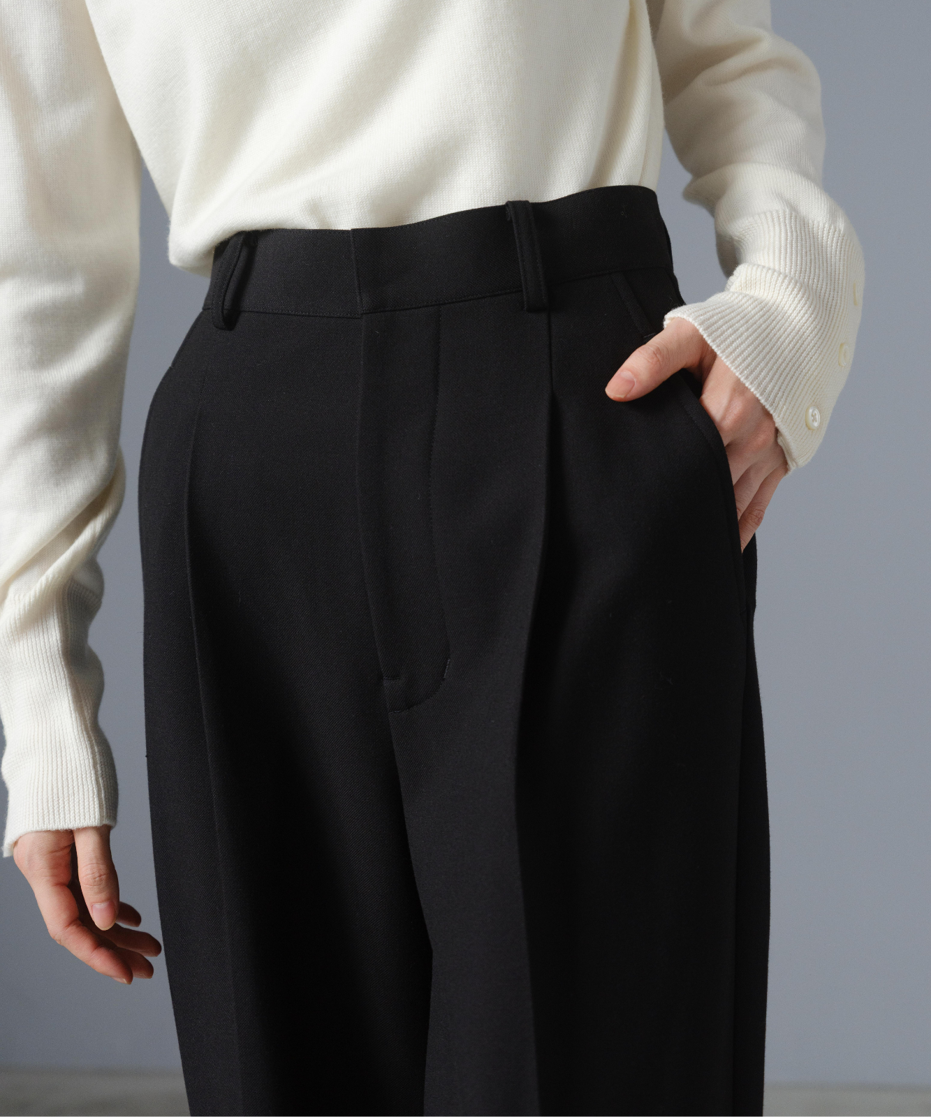 ≪通常販売≫wool like straight slacks（ウールライクストレートスラックス）≪2025年10月2日12:00販売開始≫