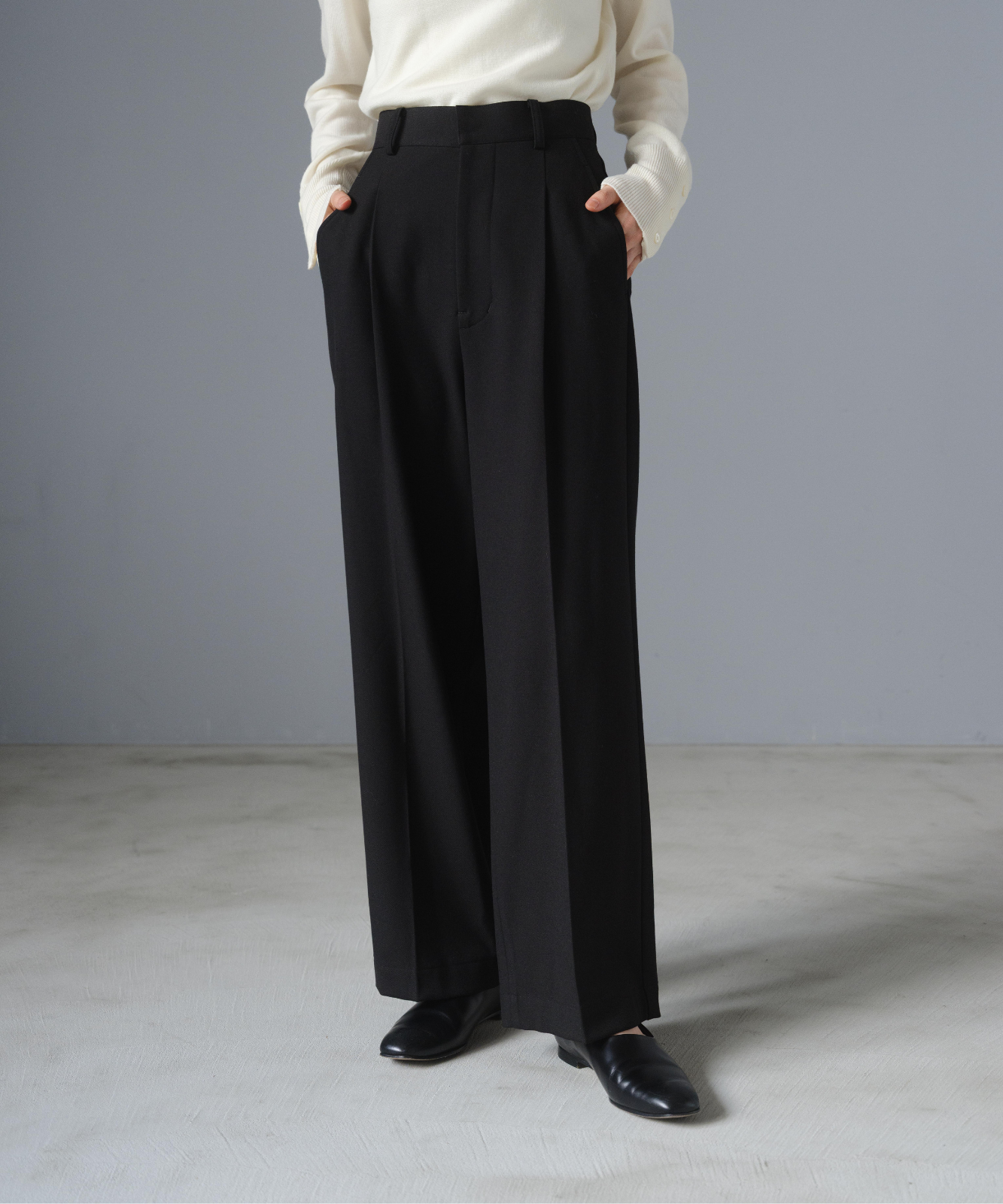 ≪通常販売≫wool like straight slacks（ウールライクストレートスラックス）≪2025年10月2日12:00販売開始≫