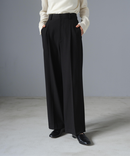 ≪通常販売≫wool like straight slacks（ウールライクストレートスラックス）≪2025年10月2日12:00販売開始≫