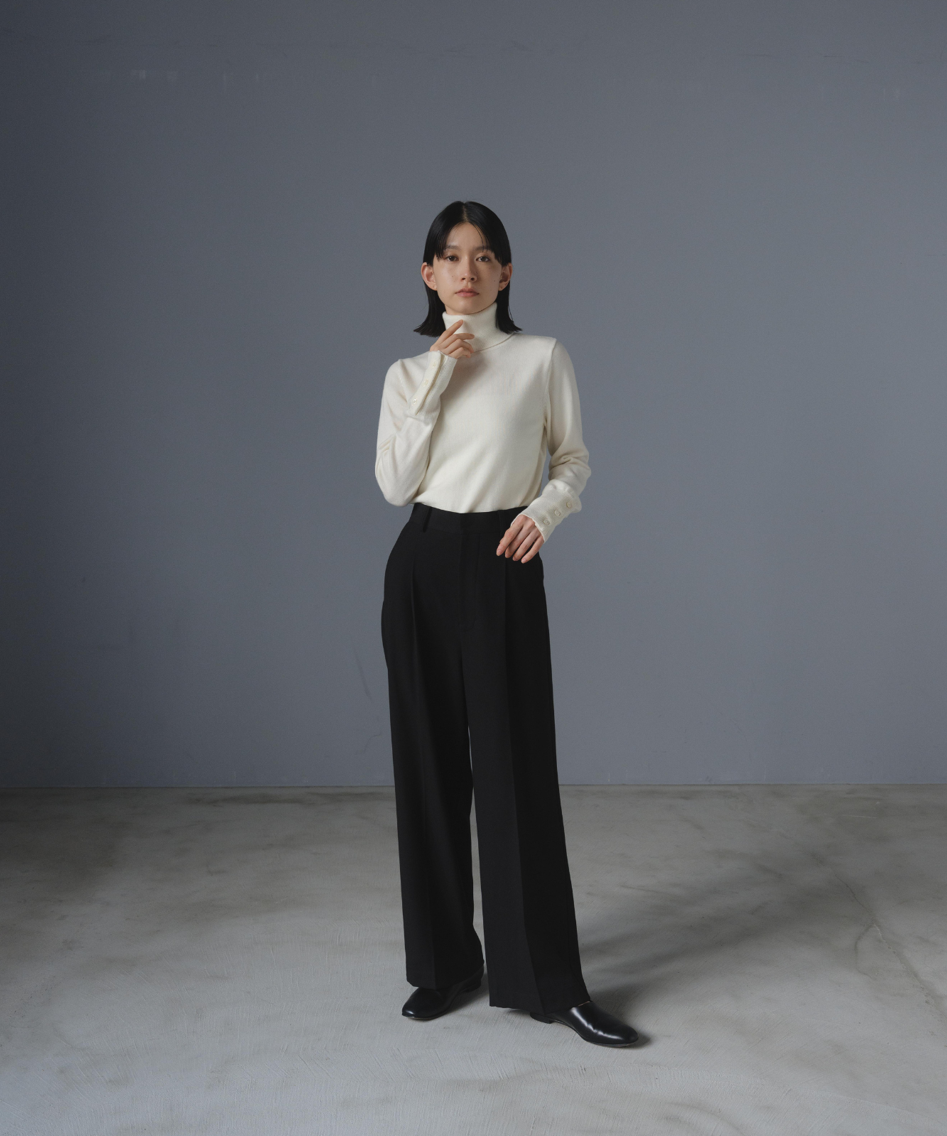 ≪通常販売≫wool like straight slacks（ウールライクストレートスラックス）≪2025年10月2日12:00販売開始≫